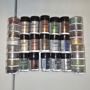 Huge Bundle Of NYX Pigments And Glitters